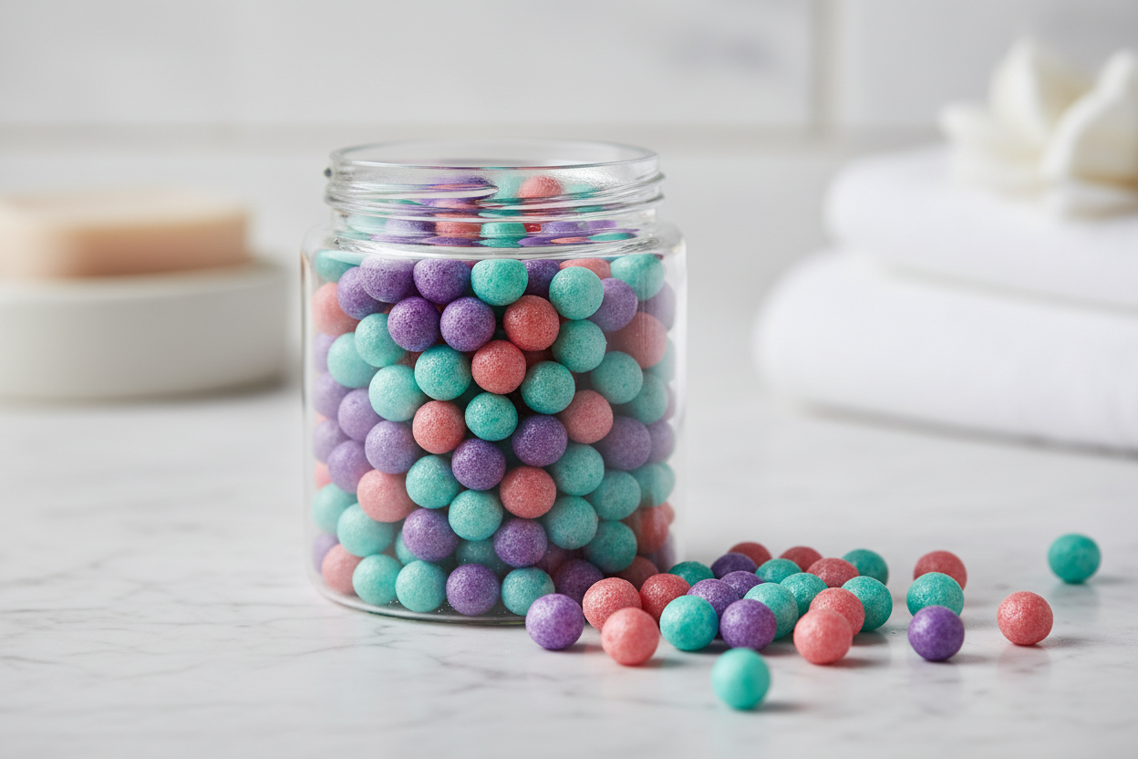Mini billes effervescentes
