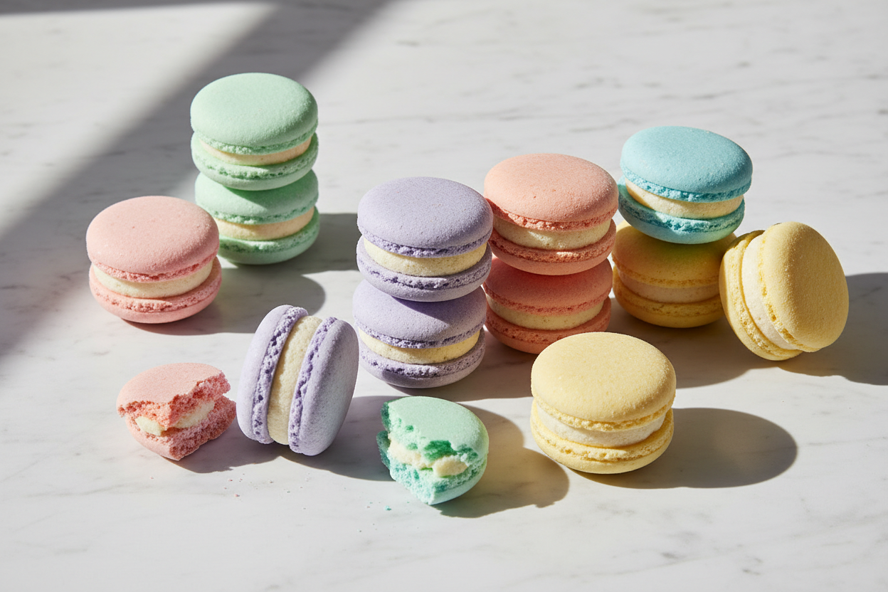 Macarons de bain