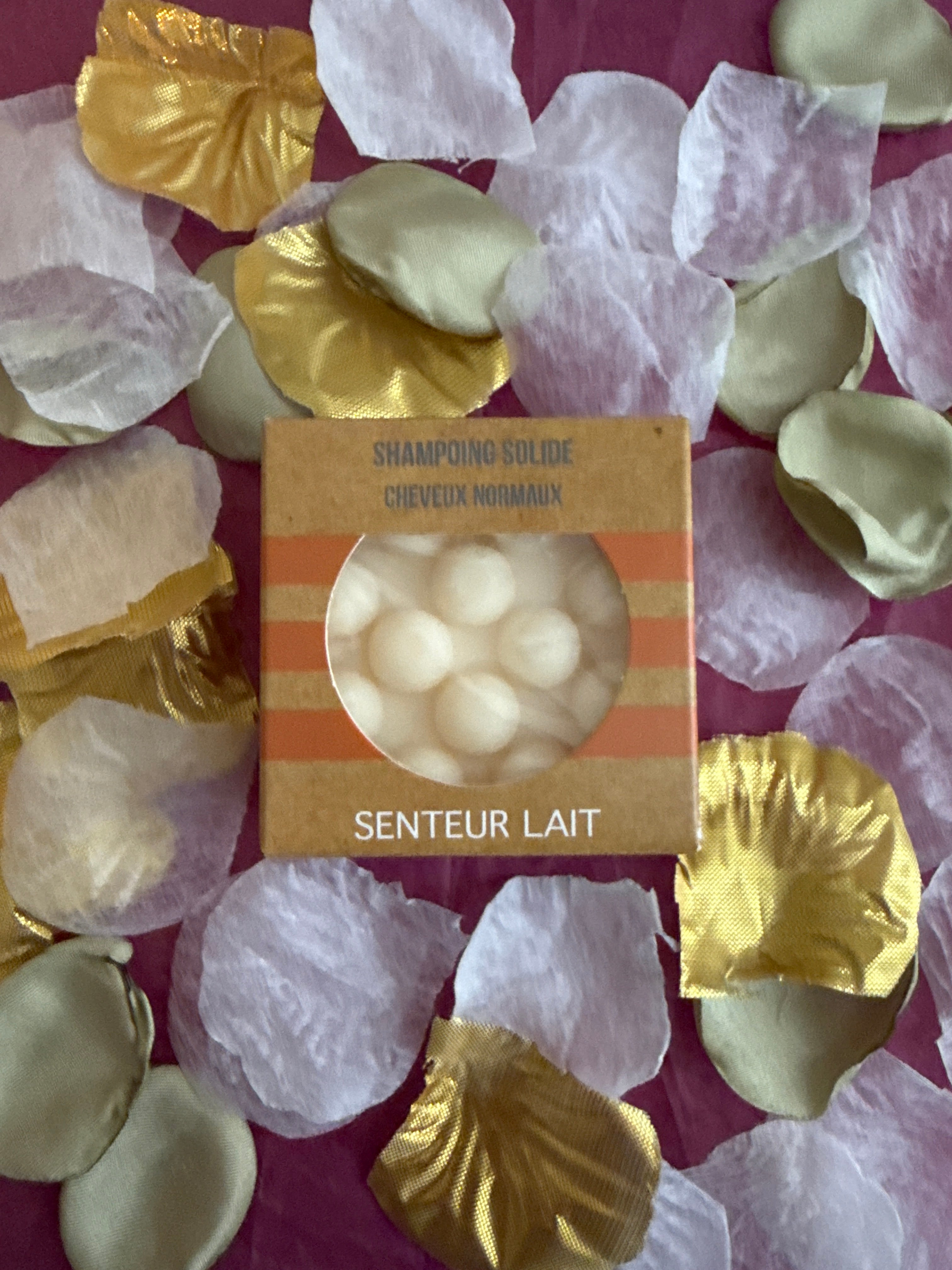 shampoing picots - Blanc cheveux normaux - Au lait d'ânesse