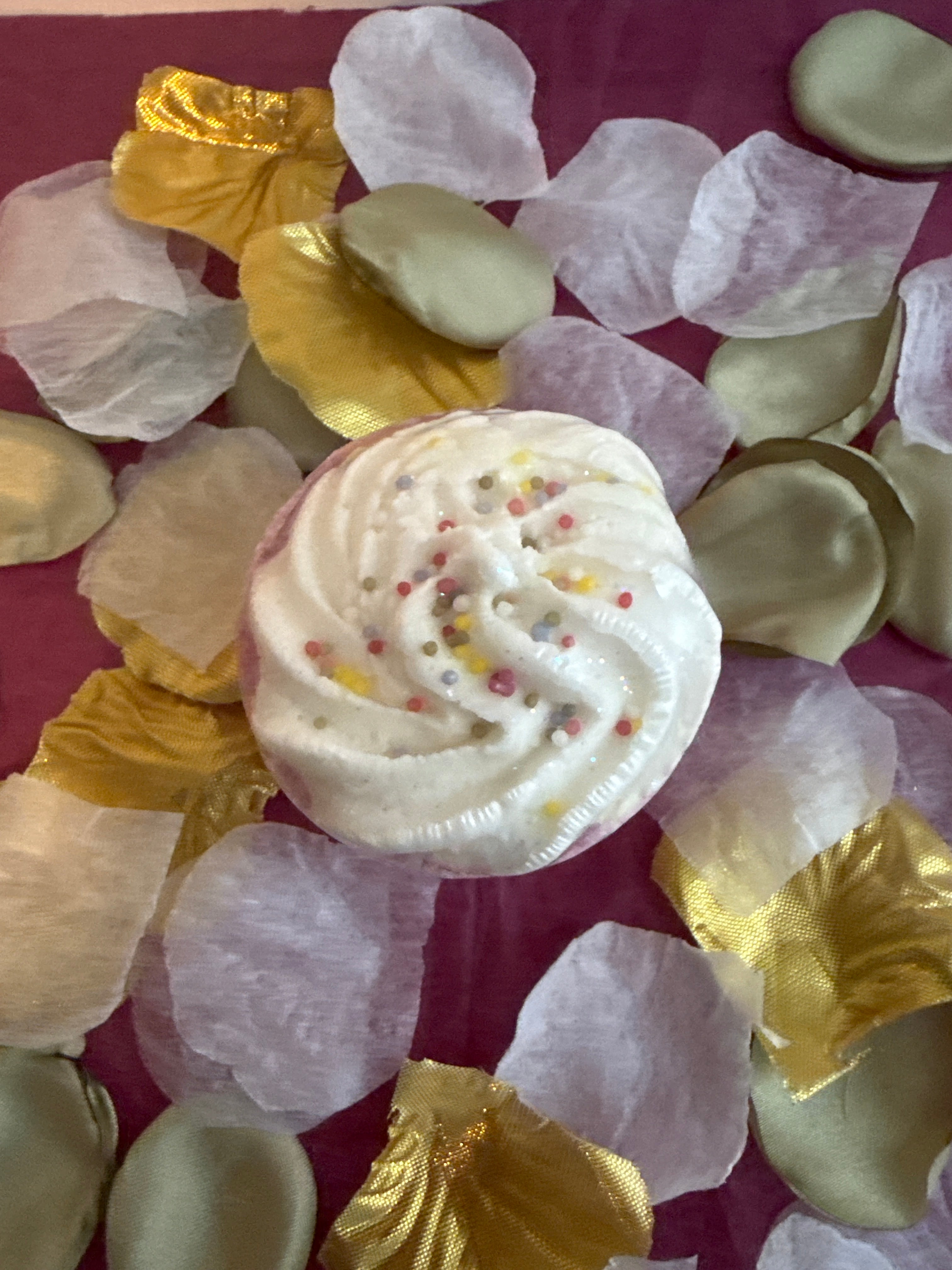 Fondant de bain cerise