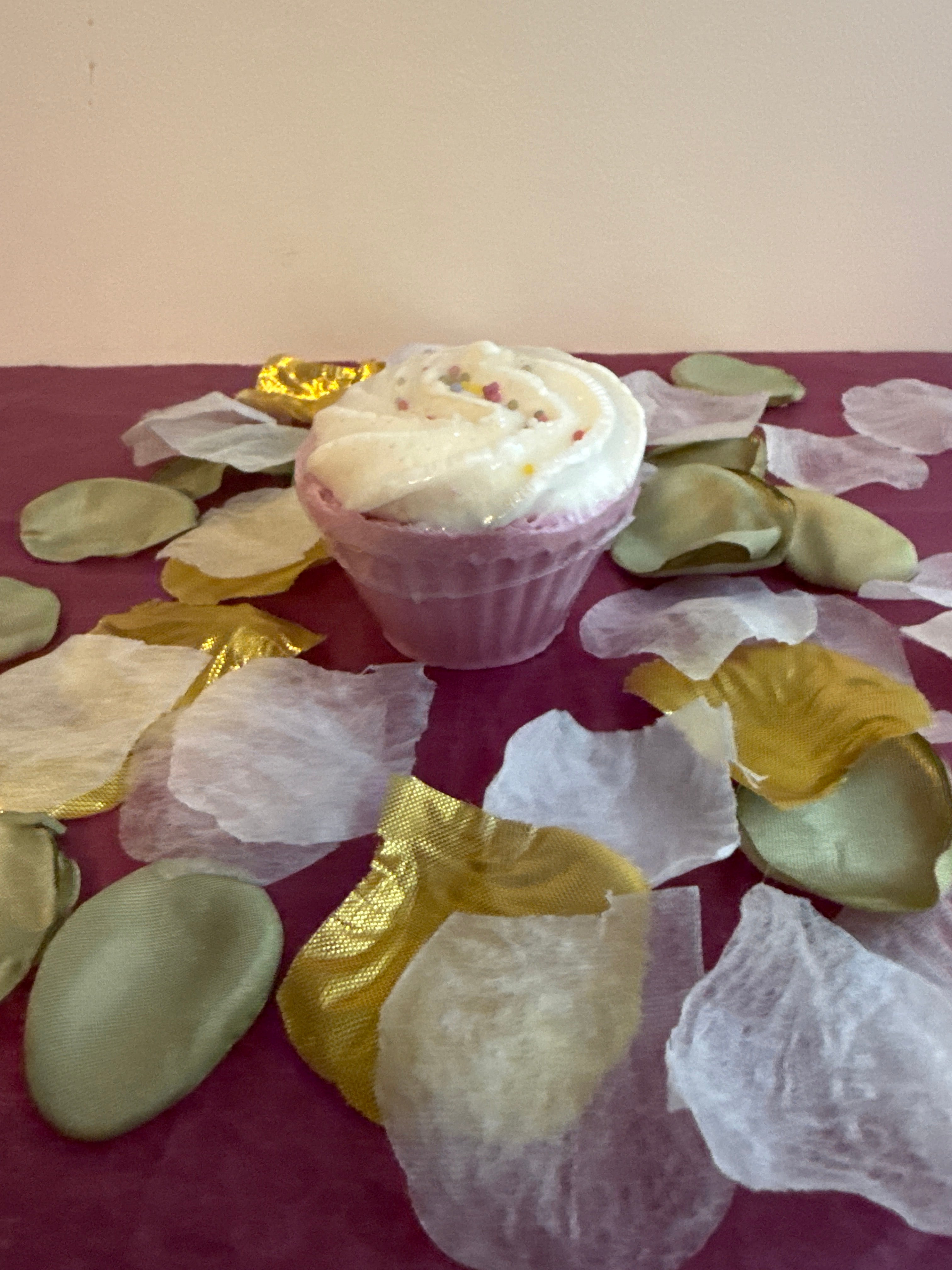 Fondant de bain cerise