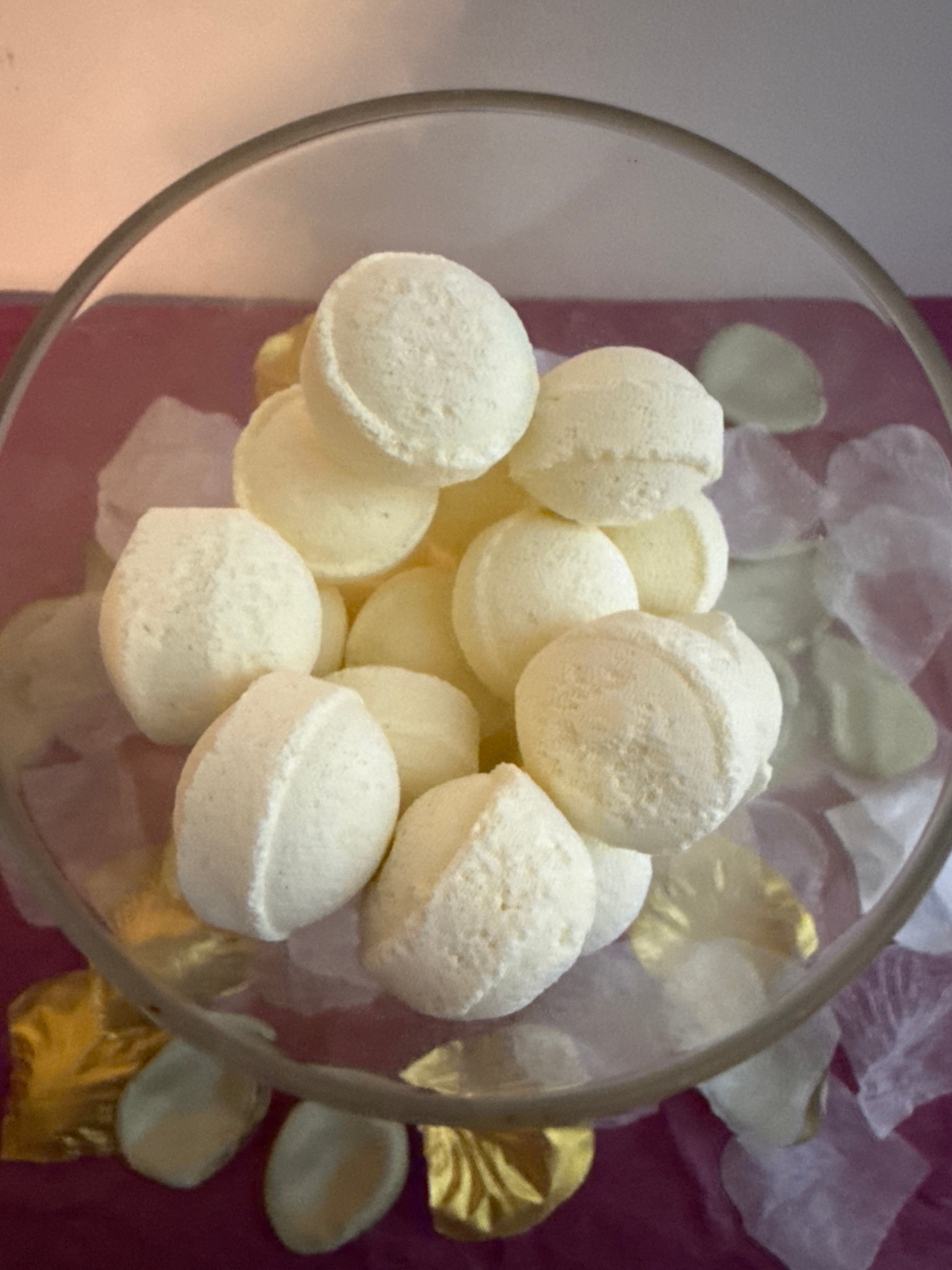 Mini-billes effervescentes parfum vanille