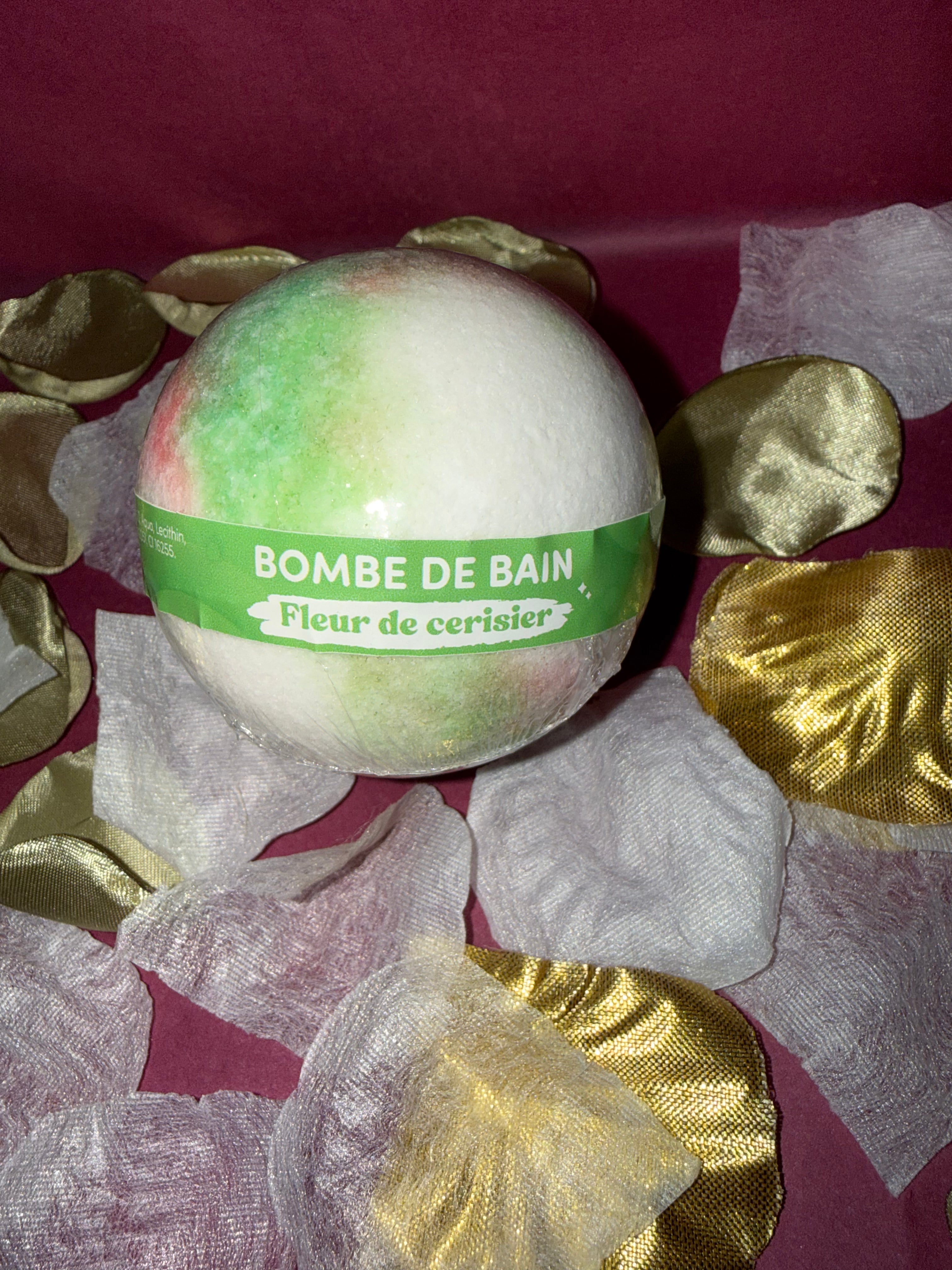 Bombe de bain fleur de cerisier 125 g