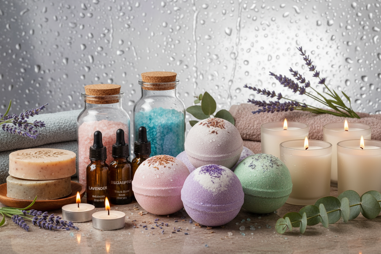 produit de beaute bain